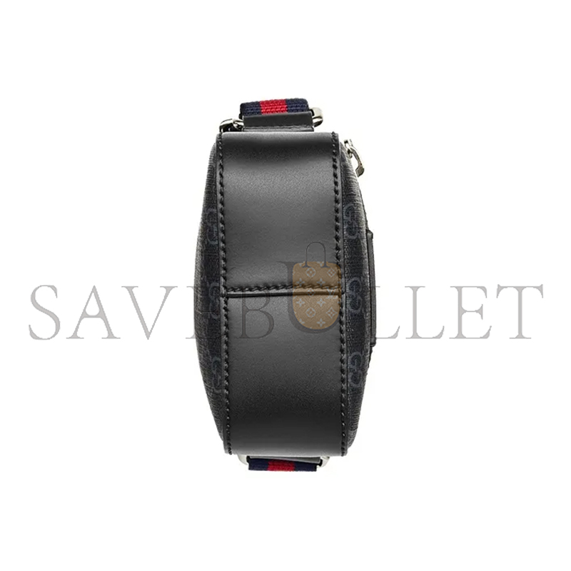 GUCCI GG BLACK MESSENGER 598103 (18*14*6cm)